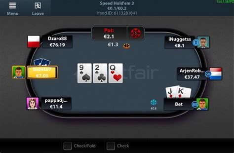 betfair poker mobile app